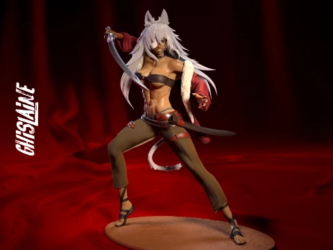 Mushoku Tensei - Ghislaine Dedoldia 3D Print Model