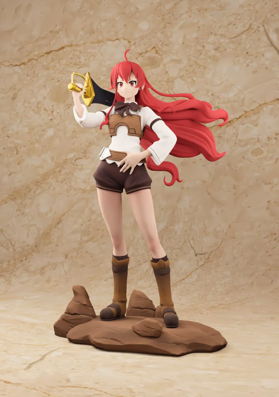 Mushoku Tensei - Eris Boreas Greyrat 3D Print Model .c4d .max .obj .3ds .fbx .stl .blend 