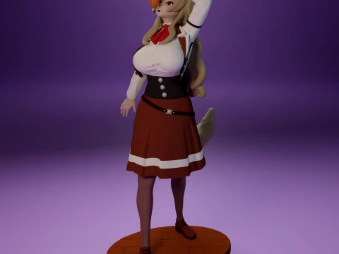 Rinia Dedoldia and Pursena Adoldia 3D Print Model