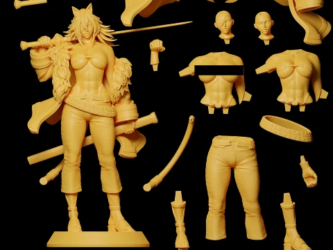 Ghislaine Dedoldia - Mushoku Tensei 3D Print Model