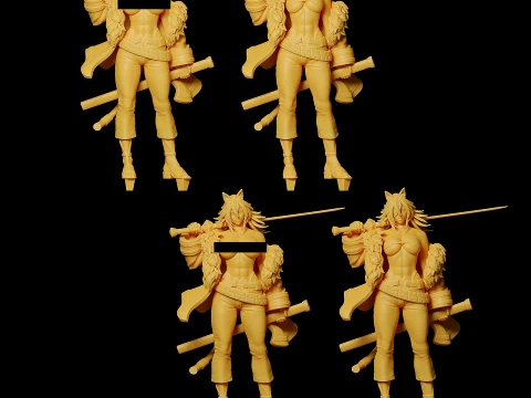 Ghislaine Dedoldia - Mushoku Tensei 3D Print Model