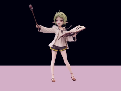 Mushoku Tensei - Sylphiette 3D Print Model