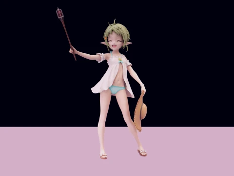 Mushoku Tensei - Sylphiette 3D Print Model