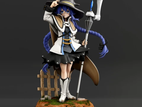 Roxy - Mushoku Tensei Jobless Reincarnation Fanart 3D Print Model