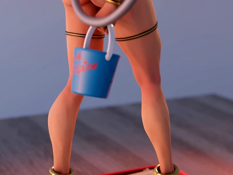 Ghislaine Dedoldia Bikini 3D Print Model