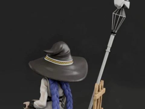 Roxy Sitting 3D Print Model