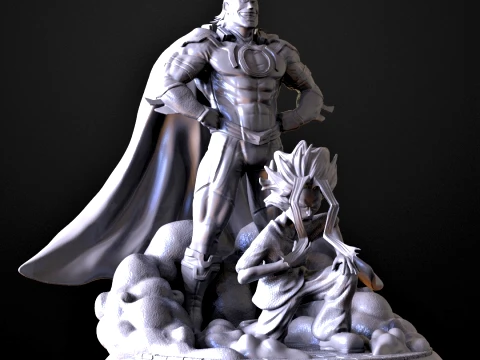 All Might My Hero Academia 3D Print Model