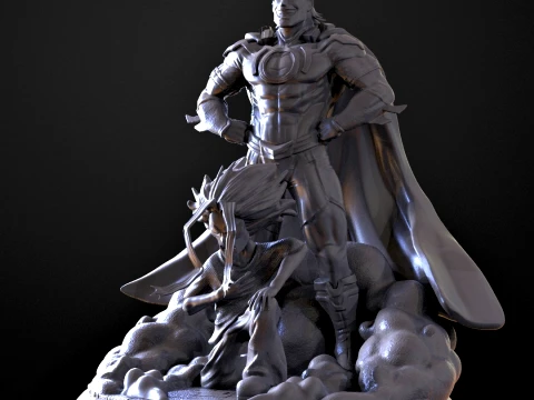 All Might My Hero Academia 3D Print Model