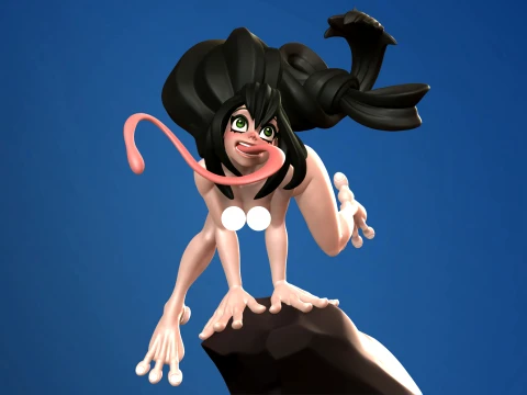 Tsuyu Asui Multiple Versions 3D Print Model