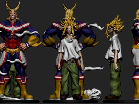 All Might - My Hero Academia 3D Print Model