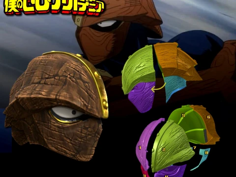 Kamui Woods Helmet 3D Print Model