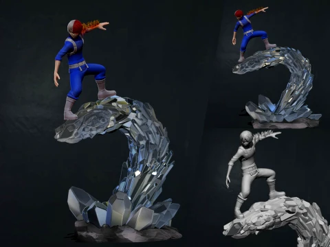 Shoto Todoroki 3D Print Model