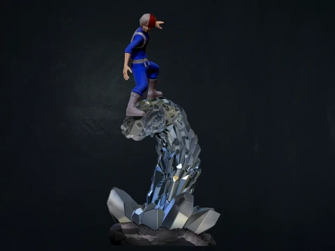 Shoto Todoroki 3D Print Model