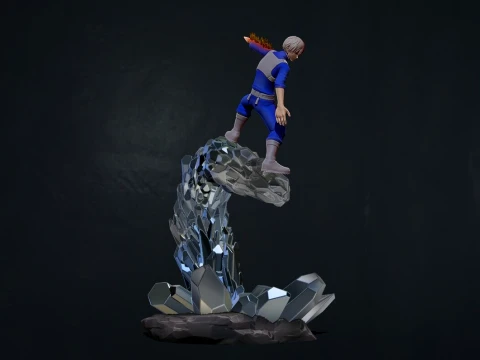 Shoto Todoroki 3D Print Model