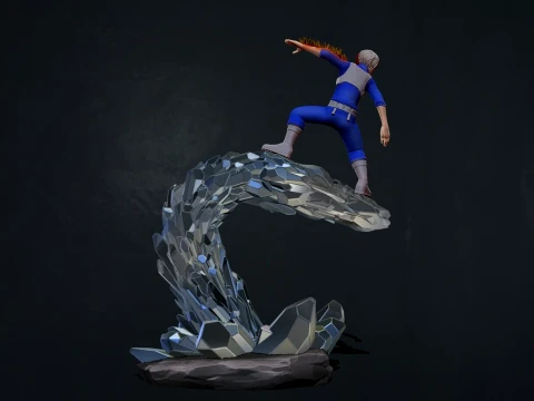 Shoto Todoroki 3D Print Model