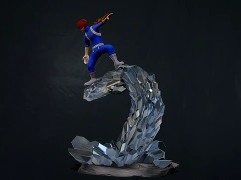 Shoto Todoroki 3D Print Model