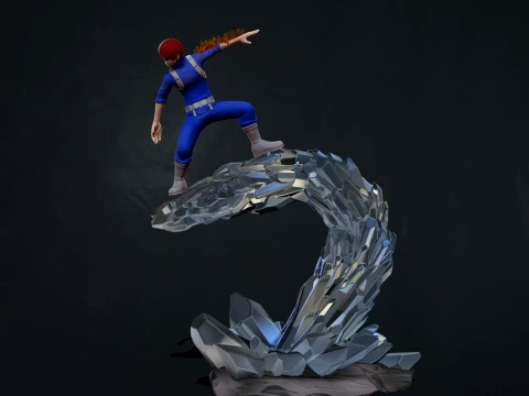 Shoto Todoroki 3D Print Model