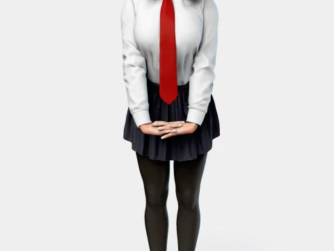 Uraraka School Dress - My Hero Academia Model do druku 3D