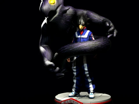 Fumikage Tokoyami 3D Print Model