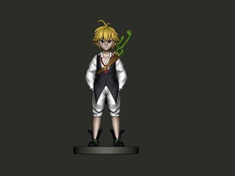 Meliodas - The Seven Deadly Sins 3D Print Model