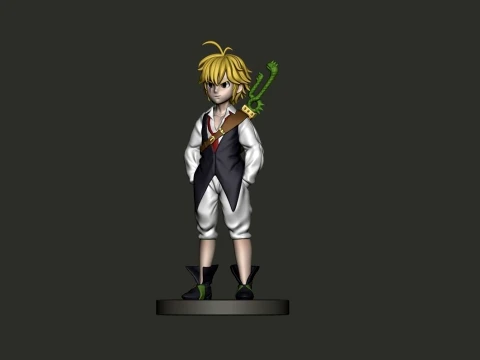 Meliodas - The Seven Deadly Sins 3D Print Model