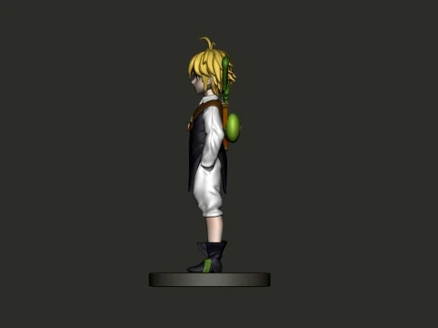 Meliodas - The Seven Deadly Sins 3D Print Model
