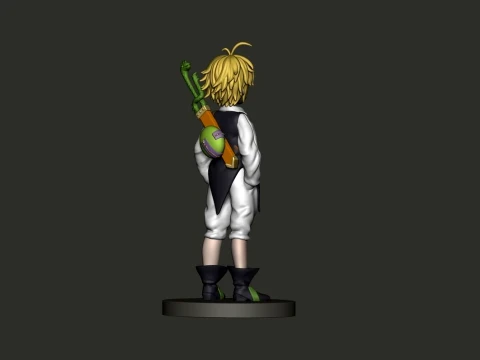 Meliodas - The Seven Deadly Sins 3D Print Model