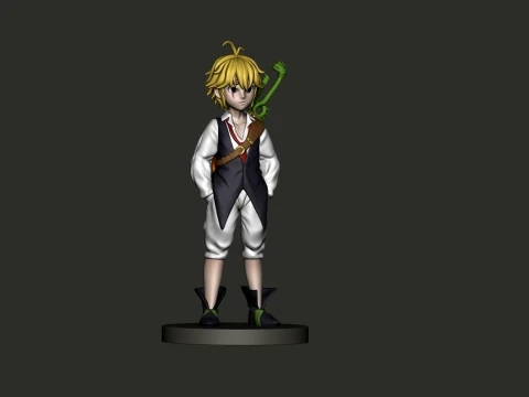 Meliodas - The Seven Deadly Sins 3D Print Model