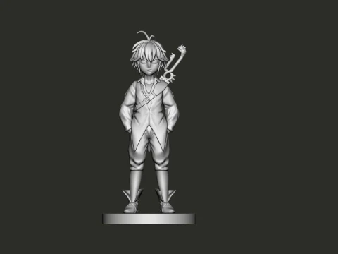 Meliodas - The Seven Deadly Sins 3D Print Model