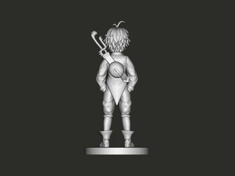 Meliodas - The Seven Deadly Sins 3D Print Model