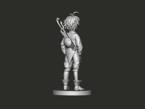 Meliodas - The Seven Deadly Sins 3D Print Model