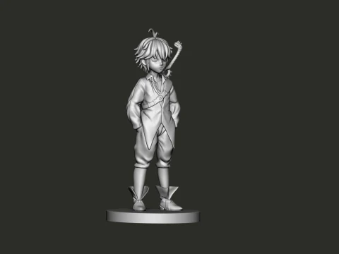 Meliodas - The Seven Deadly Sins 3D Print Model