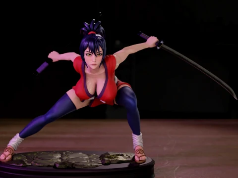 Chifusa Manyuu 3D Print Model