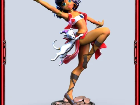Nadia The Secret of Blue Water 3D Print Model