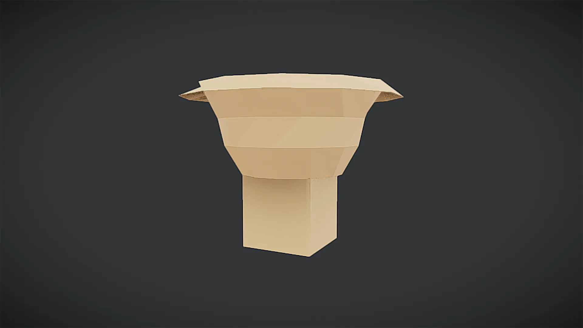 3D vase 3D Model .c4d .max .obj .3ds .fbx .stl .blend 