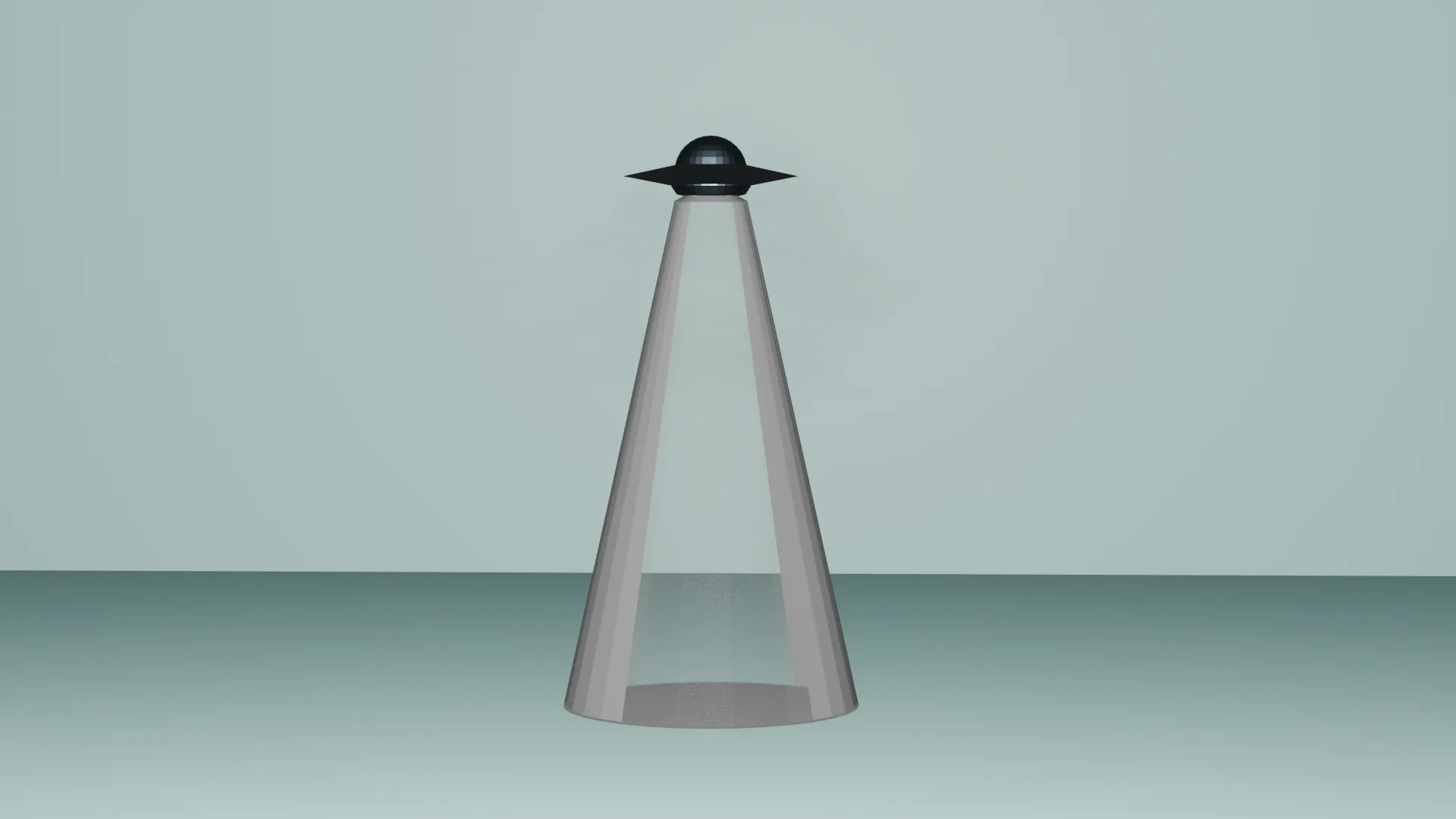 Alien UFO Shaped Water Bottle with Removable Spaceship Cap 3D Model .c4d .max .obj .3ds .fbx .stl .blend 