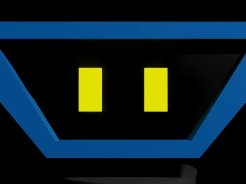 Stylized Retro Robot 3D Модель