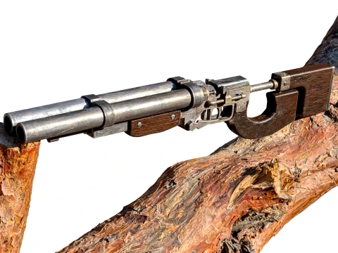 Duplet Shotgun from the Metro Series Printable Display Model 3D Print Model