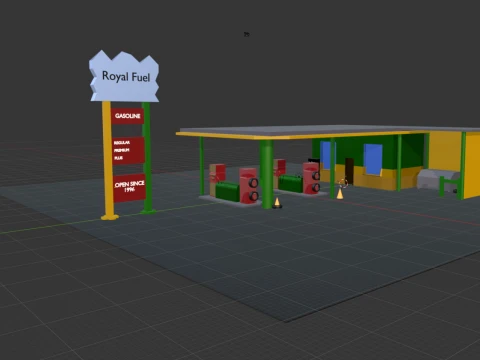 Gasoline 3D Model