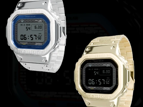 Digital Smart Wrist Watch 3D Model