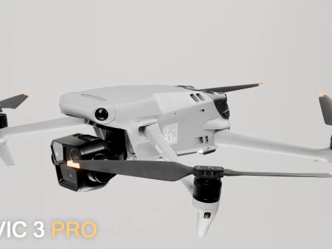 Mavic 3 Pro Drone 3D Model