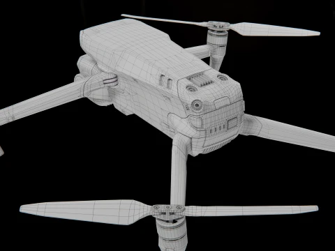 Mavic 3 Pro Drone 3D Model