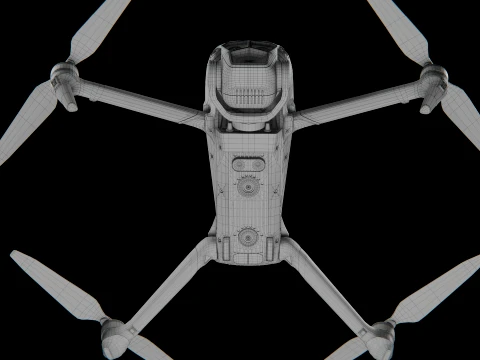 Mavic 3 Pro Drone 3D Model