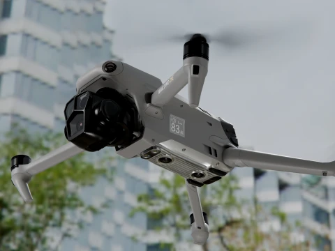 Mavic 3 Pro Drone 3D Model