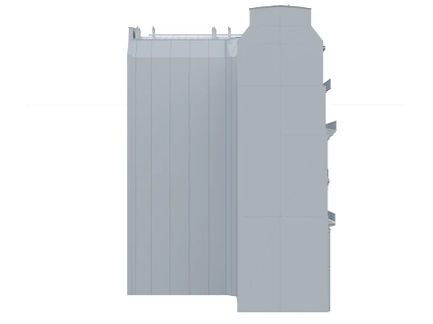 Parisian Haussmann Corner Building 3D Model