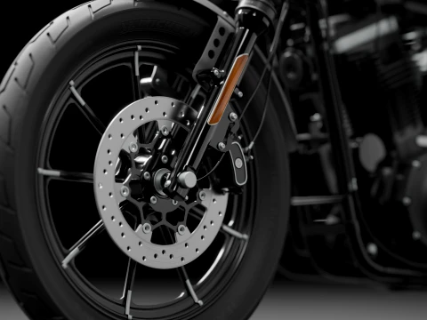 2022 Harley-Davidson sportster Iron 883 High Poly 3D Model
