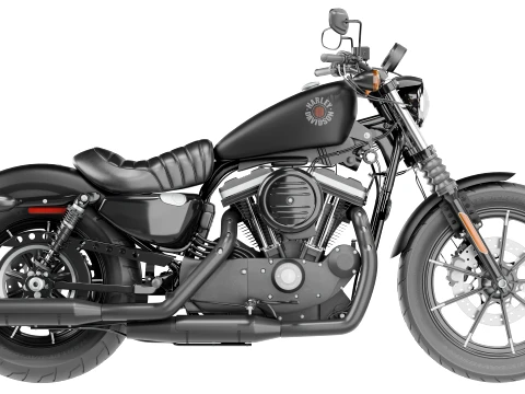2022 Harley-Davidson sportster Iron 883 High Poly 3D Model