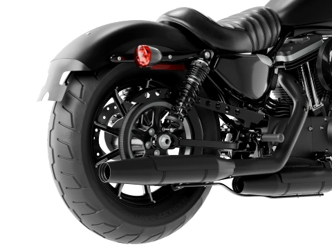 2022 Harley-Davidson sportster Iron 883 High Poly 3D Model