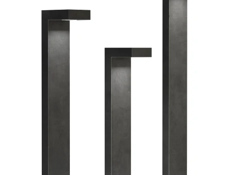 Lamarix Bollard 3D Model