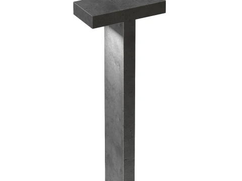 Tamarix Bollard 3D Model